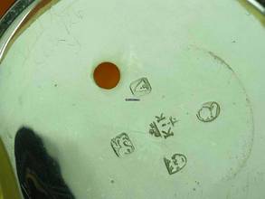 Thumbnail von Graham Silverstone London 925 Silber Open Face Spindeltaschenuhr Mit Schnecke & Kette </h1>