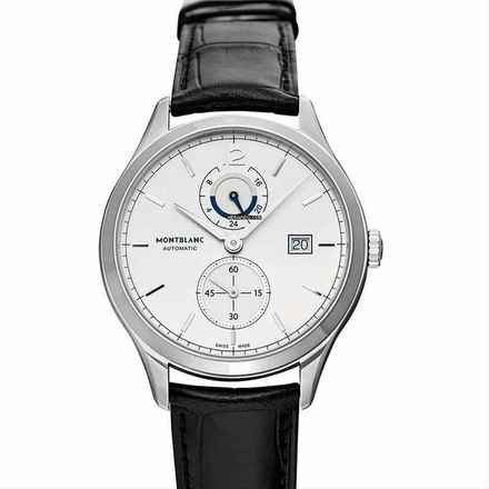  Montblanc Heritage Chronométrie 112540 - Heritage Chronometrie Automatic Silver Dial Stainless Steel Men's Watch </h1> 