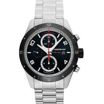  Montblanc Timewalker 116097 - TimeWalker Automatic Black Dial Stainless Steel Men's Watch </h1> 
