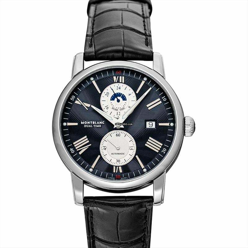 Montblanc 4810 114858 - 4810 Automatic Black Dial Stainless Steel Men's Watch </h1>