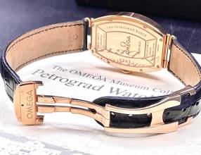 Thumbnail von Omega Museum Petrograd 1915 Rosegold with BOX&Papers TOP CONDITION (FOLDING CLASP)