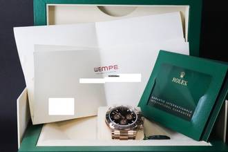Thumbnail von Rolex Daytona Rosegold Black Dial 2021 - LC100 - INKL. ERSTKAUFRECHNUNG