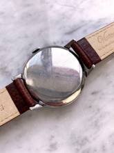 Thumbnail von Omega Rare 38mm Oversize Jumbo Black Gilt Dial Unrestored 2316 Vintage Extract 2316 </h1>