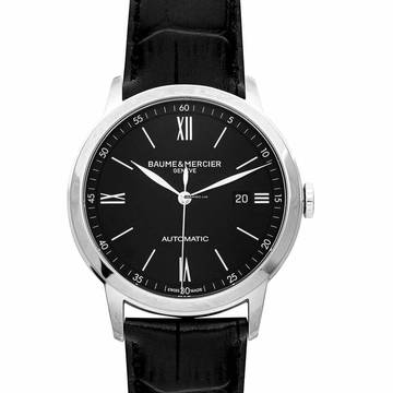  Baume & Mercier Classima M0A10453 - Classima Automatic Black Dial Stainless Steel Men's Watch </h1> 