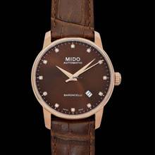 Thumbnail von Mido Baroncelli III M8600.3.64.8 - Baroncelli III Automatic Brown Dial Stainless Steel Men's Watch </h1>