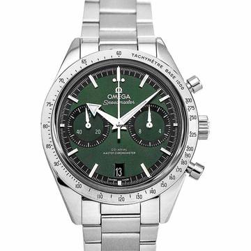 Omega Speedmaster 332.10.41.51.10.001 - Speedmaster Hand Wind Green Dial Stainless Steel Men's Watch </h1> 