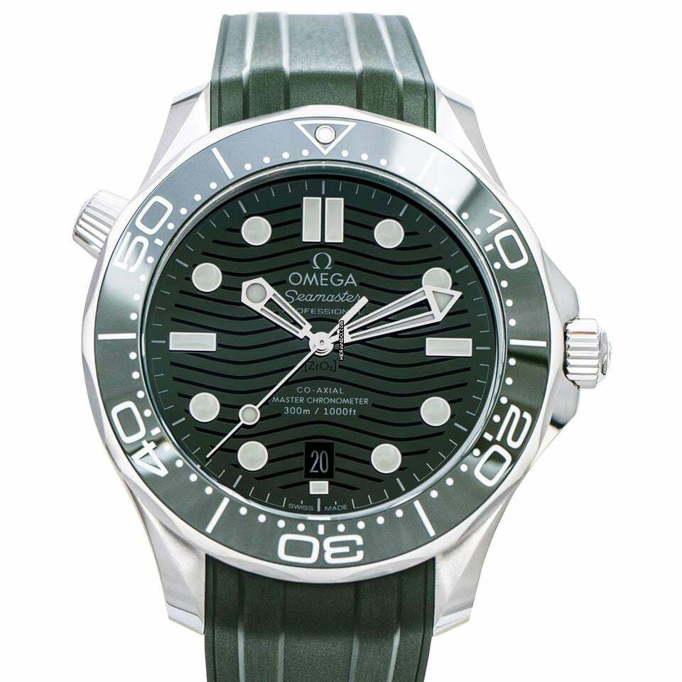 Omega Seamaster Diver 300 M 210.32.42.20.10.001 - Seamaster Automatic Green Dial Stainless Steel Men's Watch </h1>