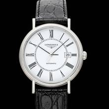 Thumbnail von Longines Présence L49214112 - Presence Automatic White Dial Men's Watch </h1>