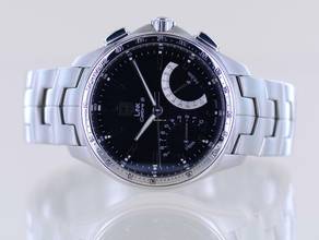 Thumbnail von TAG Heuer Link Quarz Calibre S Chronograph Regatta Countdown 1/10 Black Dial B+P </h1>