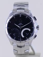 Thumbnail von TAG Heuer Link Quarz Calibre S Chronograph Regatta Countdown 1/10 Black Dial B+P </h1>