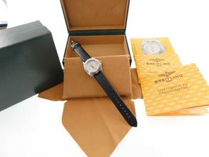 Thumbnail von Breitling Galactic 32 Cockpit Lady / Galactic 32 mit Diamantzifferblatt und allen original Papieren </h1>