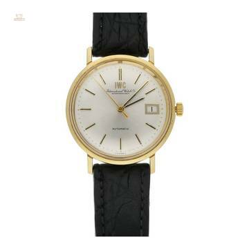 Herrenarmbanduhr IWC Automatik 750/- Gold 