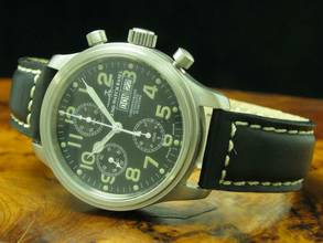 Thumbnail von Zeno-Watch Basel NC Pilot Edelstahl Automatic Herrenuhr / Fliegeruhr / Ref 9557 </h1>