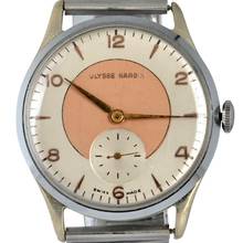 Thumbnail von Ulysse Nardin Classic Jumbo salmon dial very rare 1940's </h1>