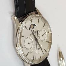 Thumbnail von Jaeger-LeCoultre Master Ultra Thin Perpetual Calendar Moon Ouro Branco Diamantes 2022
