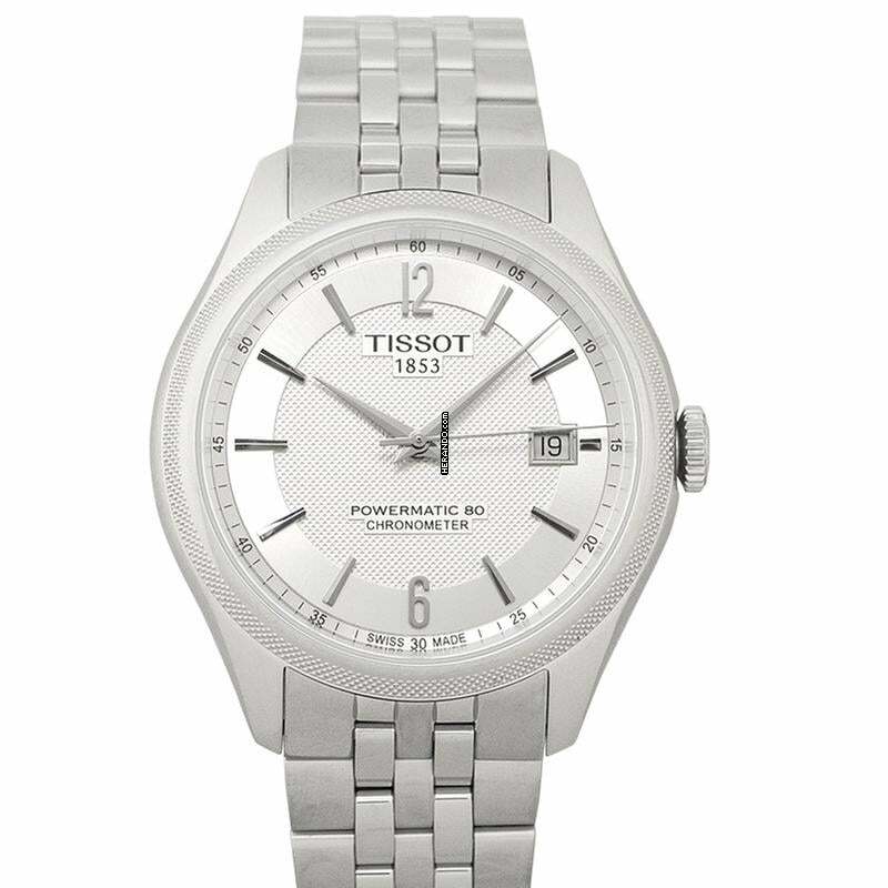 Tissot Ballade Powermatic 80 COSC T108.408.11.037.00 - T-Classic Ballade Powermatic 80 Cosc Automatic Silver Dial Men's Watc </h1>