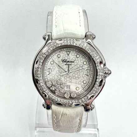  Chopard Happy Sport 32mm Quartz Steel 0.94TCW Diamond Watch </h1> 