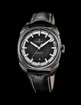  Perrelet Lab Peripheral Date PVD Black 
