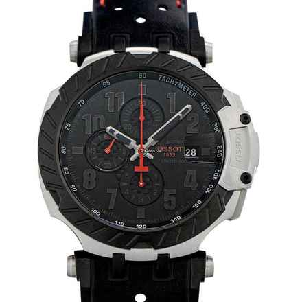  Tissot T-Race T115.427.27.057.01 - T-Race Automatic Black Dial Stainless Steel Men's Watch </h1> 