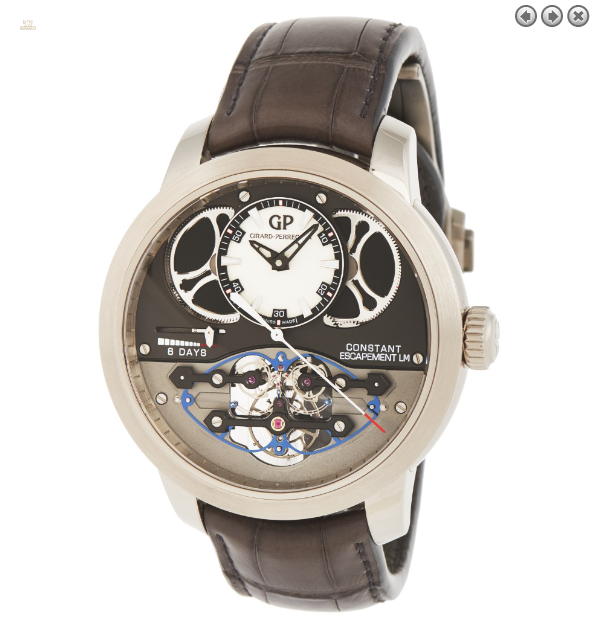 Girard Perregaux HAUTE HORLOGERIE CONSTANT ESCAPEMENT L.M. 93500-53-131-BA6C