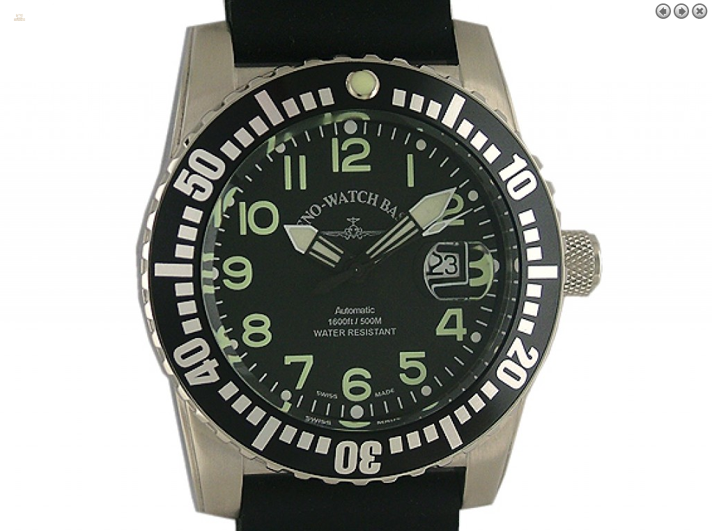 Zeno Watch Basel Airplane Diver Automatic 6349-12-a1