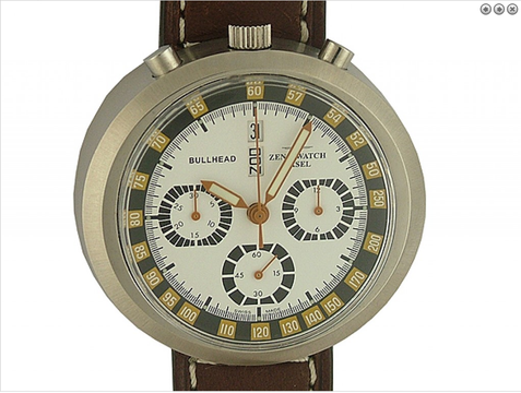 Zeno Watch Basel Bullhead Chronograph Automtic Day Date 46mm 3591-Bullhead