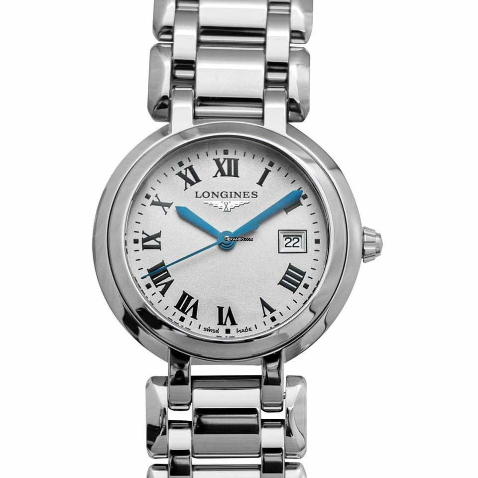 Longines PrimaLuna L81224716 - Longines PrimaLuna Quartz Silver Dial Stainless Steel Ladies Watch </h1>