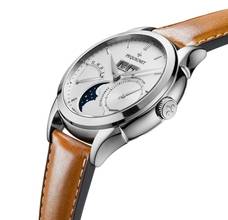 Thumbnail von Pequignet Rue Royale Paris Royale Opalweiss Power Reserve Moonphase Day-Date