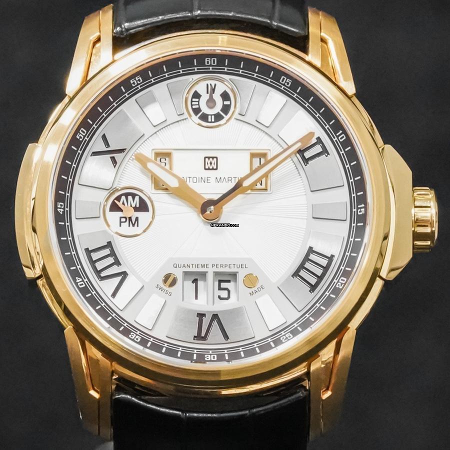 Antoine Martin Perpetual Calendar Rosegold SAMMLERSTÜCK