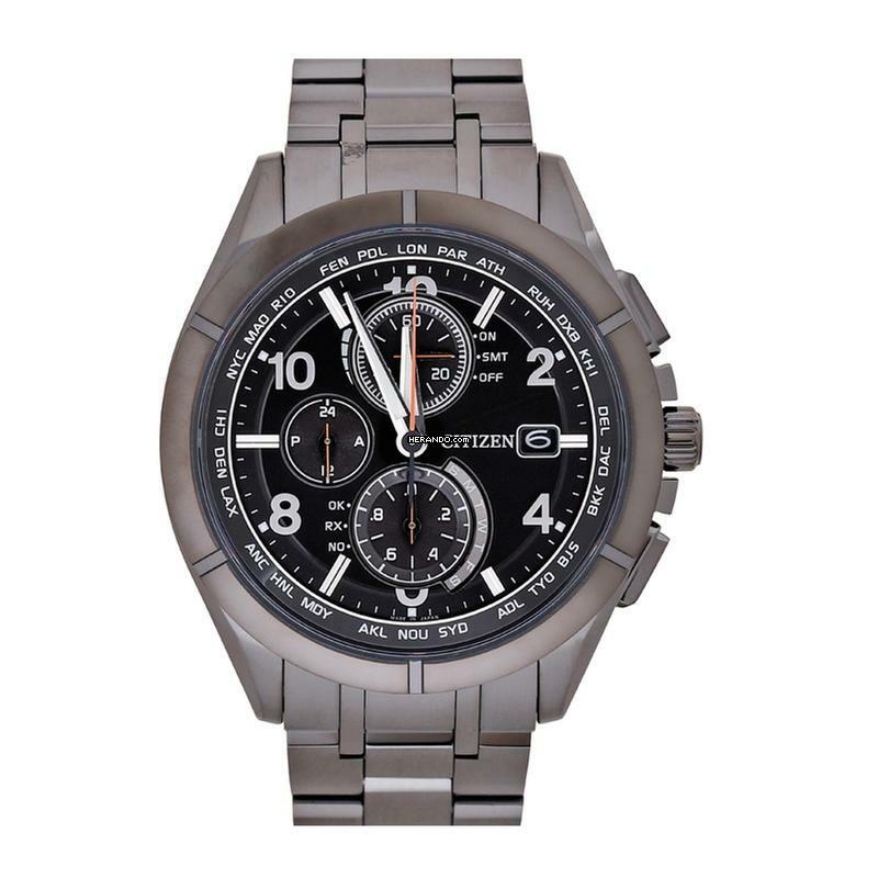 Citizen AT8166-59E - Eco-Drive Radio Time Signal AT8166-59E </h1>