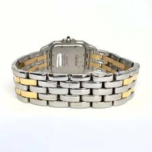 Thumbnail von Cartier Panthère 27mm 2 Row Gold Quartz ~1.16TCW DIAMOND Watch </h1>