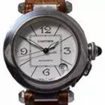  Cartier Pasha Automatic White Gold 2308  