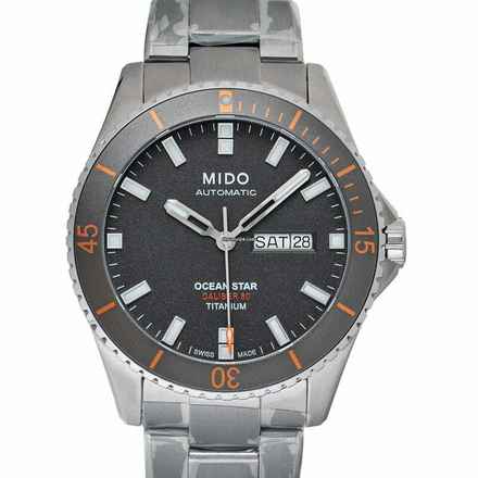  Mido Ocean Star M026.430.44.061.00 - Ocean Star Automatic Grey Dial Titanium Men's Watch </h1> 