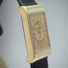 Thumbnail von Jaeger-LeCoultre Classic Tank Vintage Fab Suisse Handwound Gold 18k/750/Stahl RARE