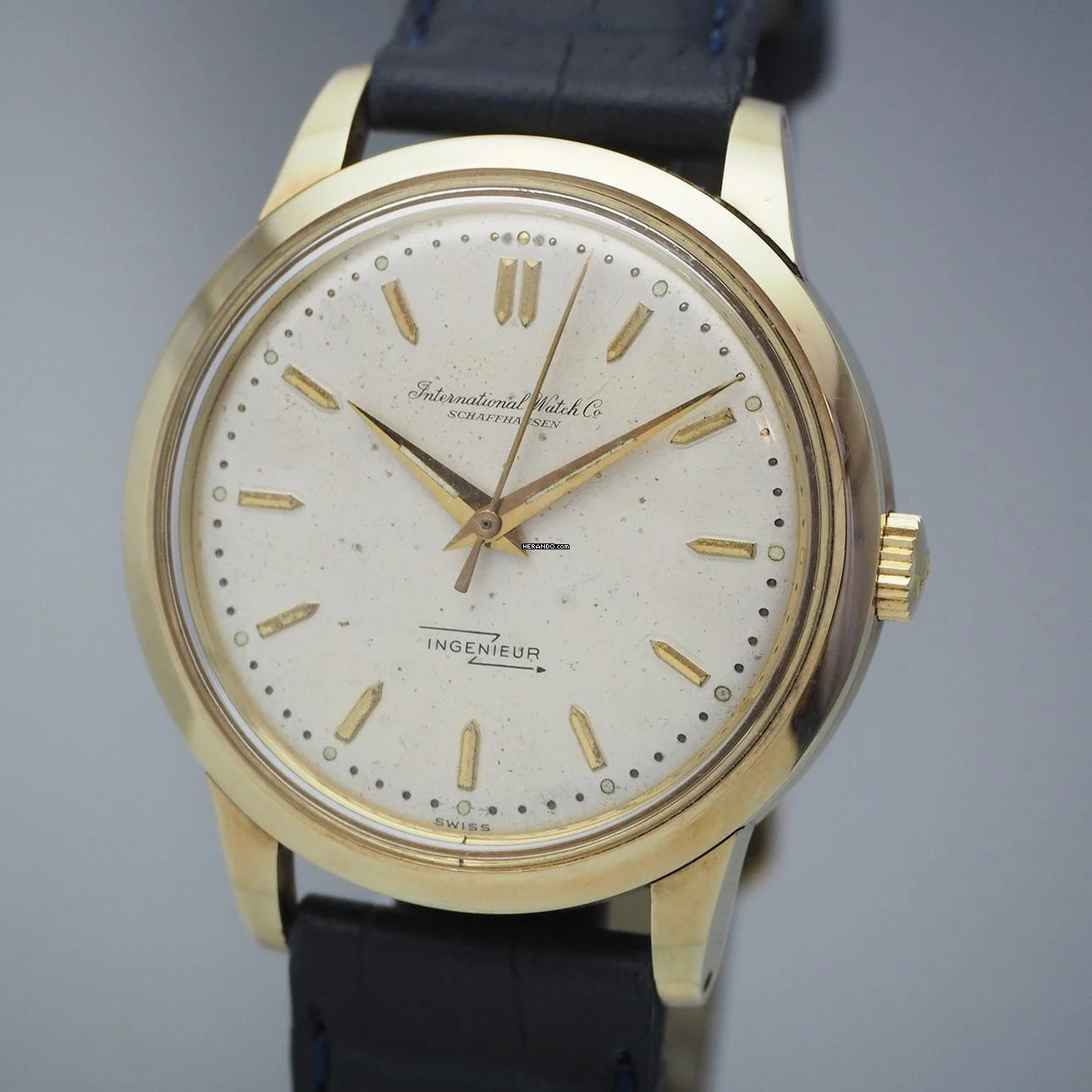 IWC Ingenieur Automatic Vintage Ref: 766 Cal.852 Gold 14k/585 Stahl </h1>