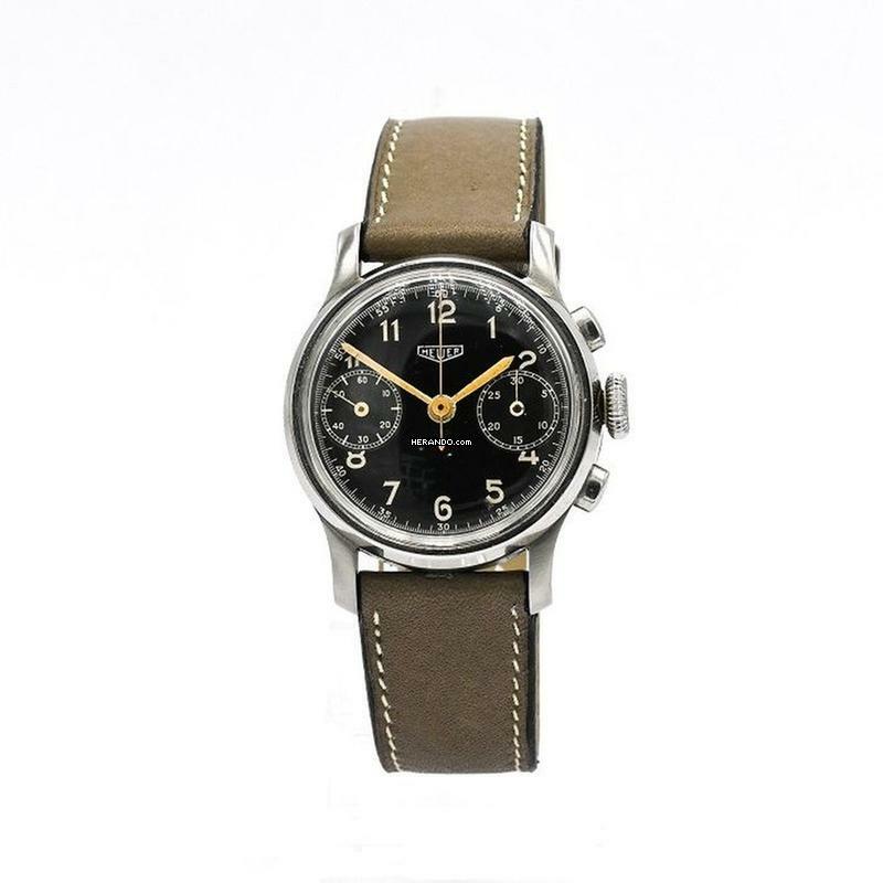 Heuer – Vintage Military Chronograph </h1>