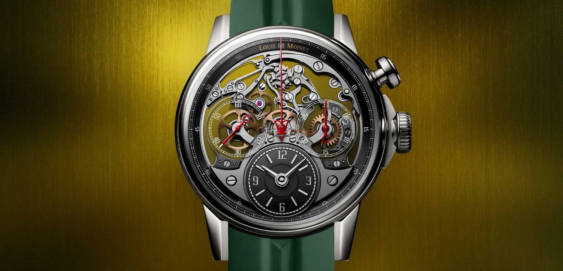 Louis Moinet Memoris Spirit Electrum and different colors