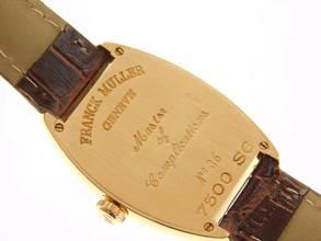 Thumbnail von Franck Muller Casablanca 18 Karat Gelbgold Casablanca 29 X 39 mm Master Of Complications Mediumgröße </h1>