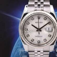 Thumbnail von Rolex Datejust 36 116234 White Jubilee Dial With Big Diamonds - Full Set 36mm </h1>