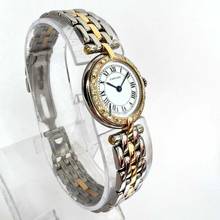 Thumbnail von Cartier Panthère VENDOME 24mm Quartz 1 Row Gold 0.30TCW Diamond Watch </h1>