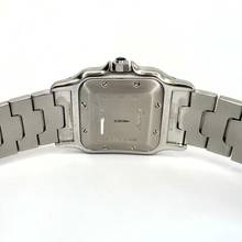 Thumbnail von Cartier Santos Galbée 29mm Automatic Steel 0.85TCW Diamond Watch </h1>