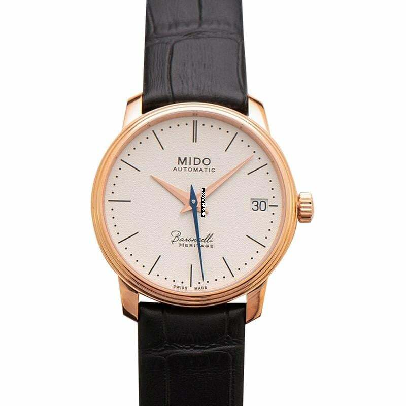 Mido Baroncelli III M027.207.36.260.00 - Baroncelli III Automatic Ivory Dial Ladies Watch </h1>