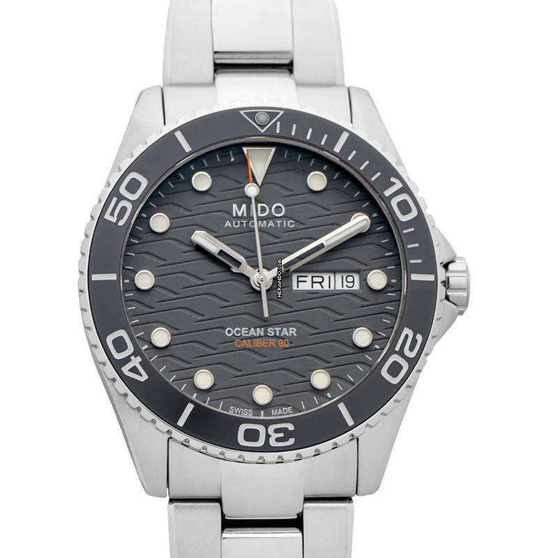Mido Ocean Star M042.430.11.081.00 - OCEAN STAR Automatic Grey Dial Stainless Steel Men's Watch </h1>