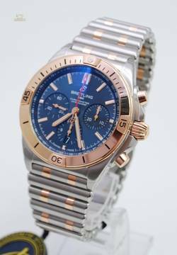 Breitling Chronomat 42 B01 Stahl/Roségold NEU Box & Papiere