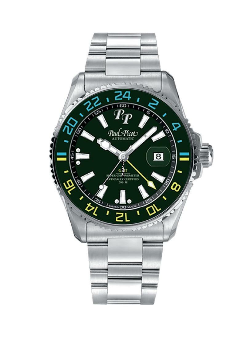 Paul Picot Paul Mariner III 5 COSC GMT (3 verschiedene Optionen)