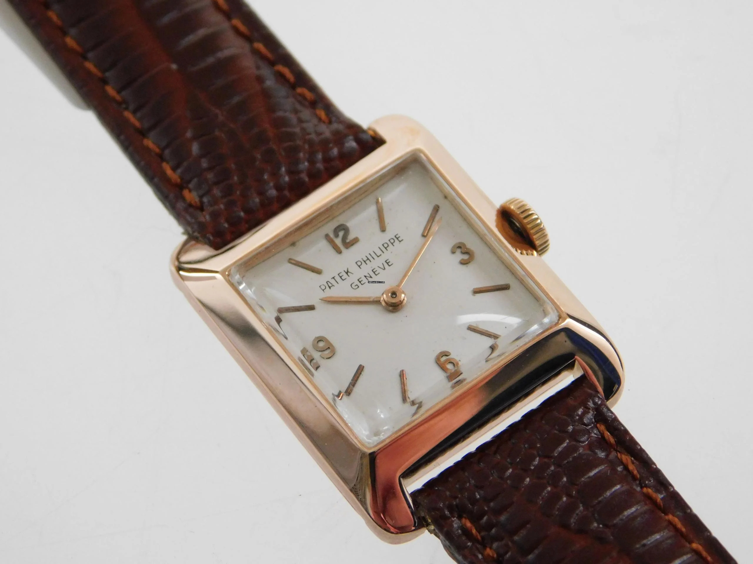 Patek Philippe 18 Karat Rotgold medium Handaufzug aus den 60er Jahren Ref. 3141 sehr schöner Zustand </h1>