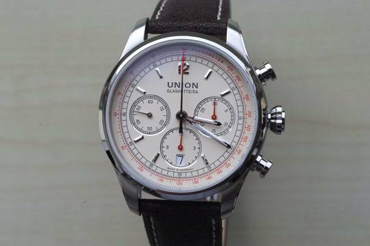  Union Glashütte Belisar Chronograph NEW Belisar Chronograph FULL SET 