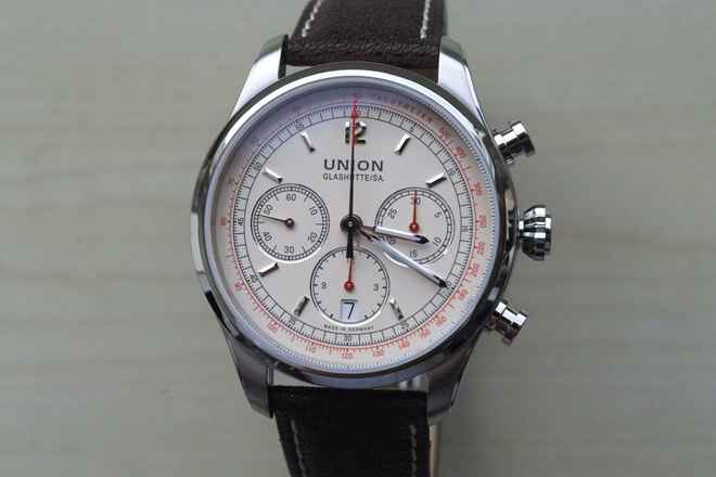  Union Glashütte Belisar Chronograph NEW Belisar Chronograph FULL SET 