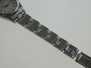 Thumbnail von Rolex Oyster Perpetual 26 Lady Oyster Perpetual mit Saphirglas 25 mm silber farbendes Blatt mit Oysterband v 1995 </h1>