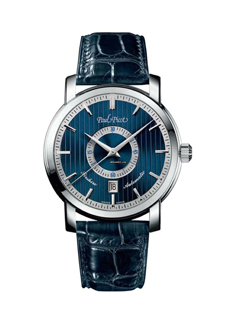 Paul Picot Firshire Megarotor Date ( Optional in 3 verschiedene Zifferblattfarben)